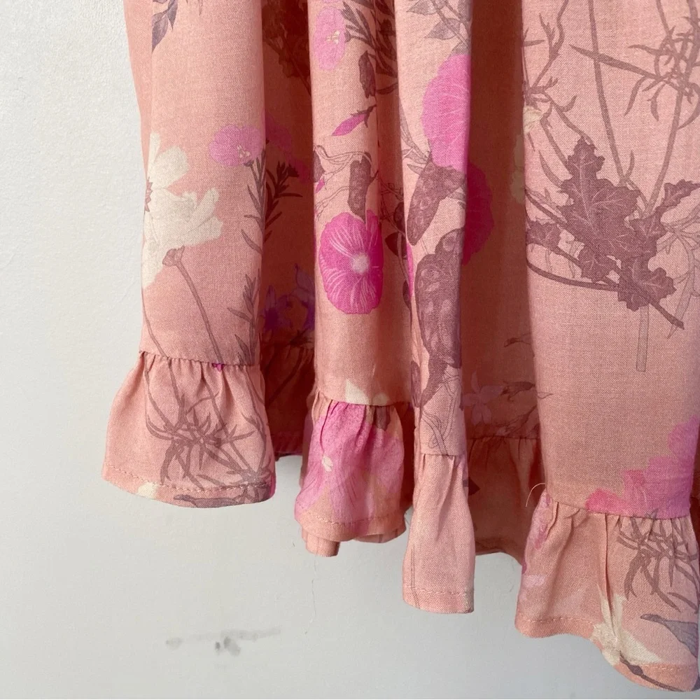 SPELL & THE GYPSY COLLECTIVE Wild Bloom shirt in blush - Picture 7 of 8